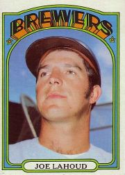 1972 Topps Baseball Cards      321     Joe Lahoud